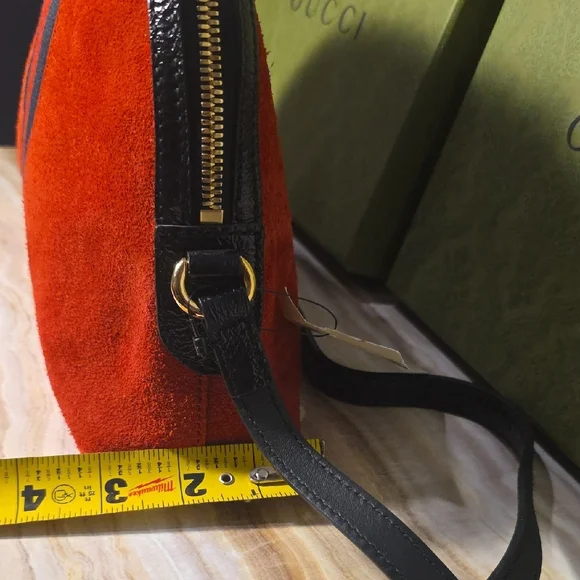 Gucci Red and Black Crossbody Bag - Picture 14 of 14